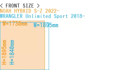 #NOAH HYBRID S-Z 2022- + WRANGLER Unlimited Sport 2018-